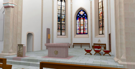 Geplante Kircheninnenrenovierung 2019